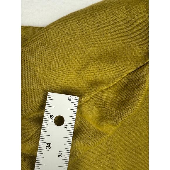 Bryn walker GREEN bamboo organic cotton poncho size s - Picture 6 of 11